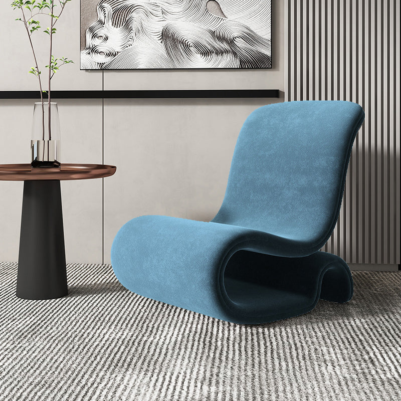 Velvet Chair 25.97" L x30.7"W x39.3"H Armless Chair for Living Room