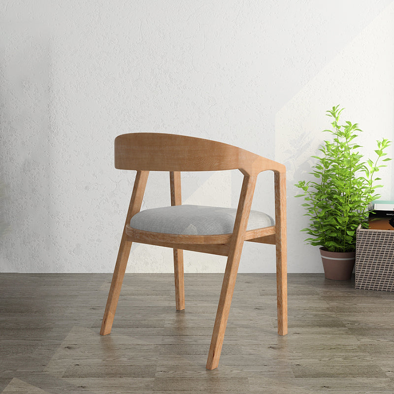 Dining Room Arm Chairs Modern Solid Wood Kitchen Side Chair for Home