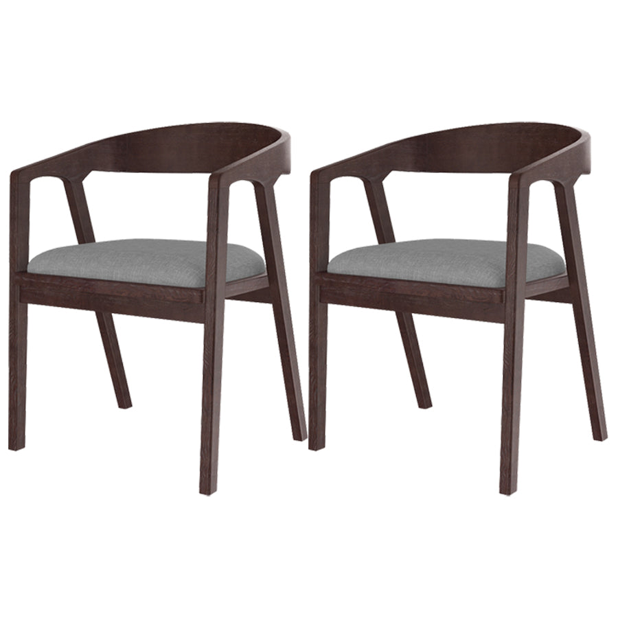Dining Room Arm Chairs Modern Solid Wood Kitchen Side Chair for Home