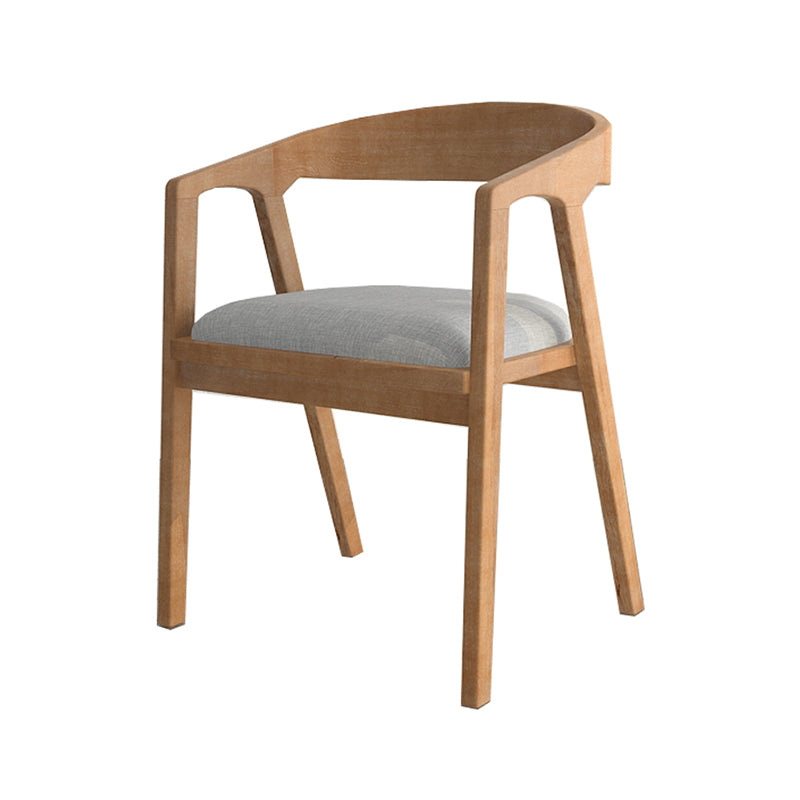 Dining Room Arm Chairs Modern Solid Wood Kitchen Side Chair for Home