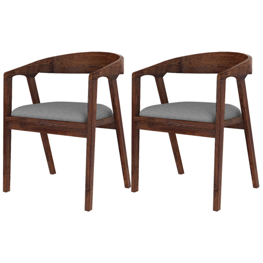 Dining Room Arm Chairs Modern Solid Wood Kitchen Side Chair for Home