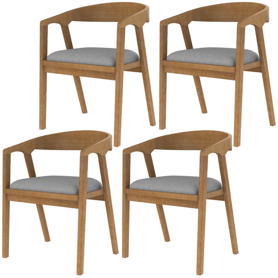 Dining Room Arm Chairs Modern Solid Wood Kitchen Side Chair for Home