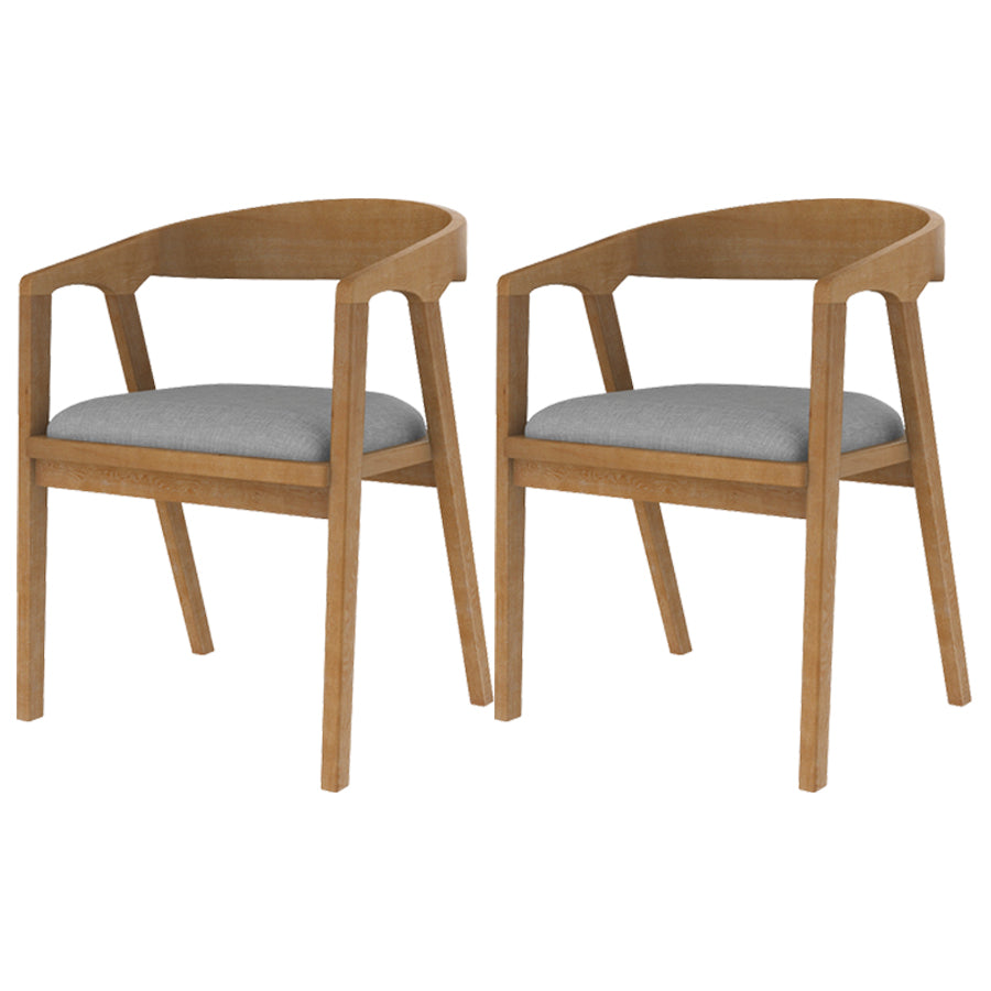 Dining Room Arm Chairs Modern Solid Wood Kitchen Side Chair for Home