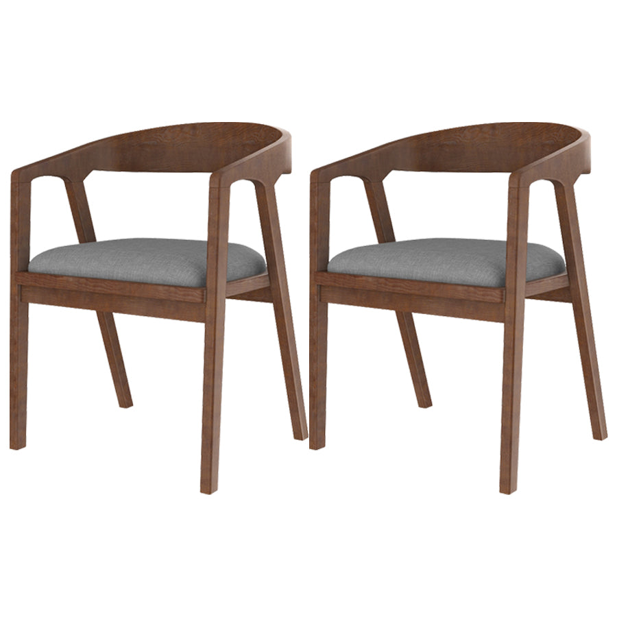 Dining Room Arm Chairs Modern Solid Wood Kitchen Side Chair for Home