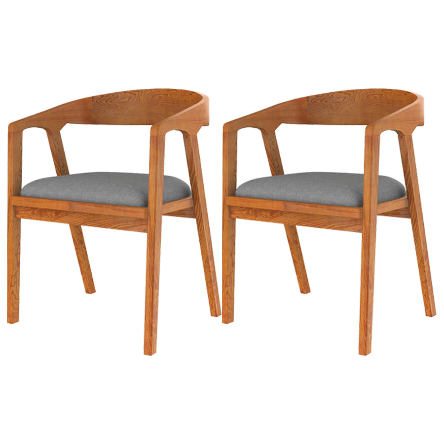 Dining Room Arm Chairs Modern Solid Wood Kitchen Side Chair for Home