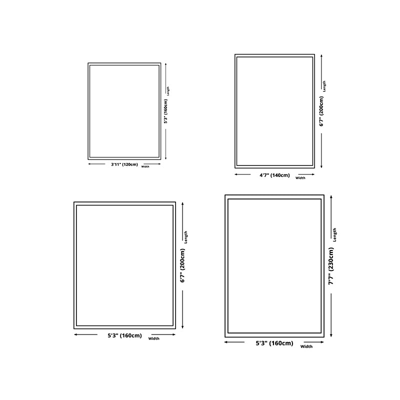 Dark Brown Diamond Rug Polyester Modern Rug Washable Rug for Drawing Room