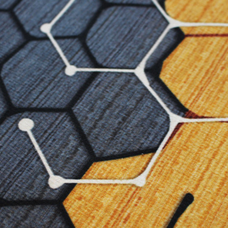 Pink Nordic Carpet Polyester Color Piece Area Carpet Washable Carpet for Living Room