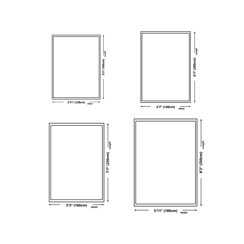 Light Brown Abstract Graphic Rug Polyester Modern Rug for Drawing Room