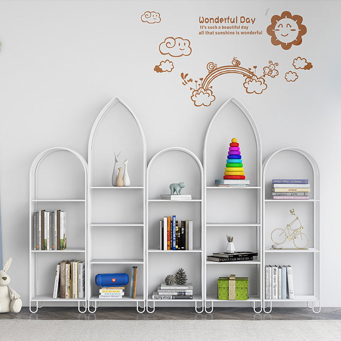 Modern Style Bookshelf Standard Closed Back Bookshelf for Home