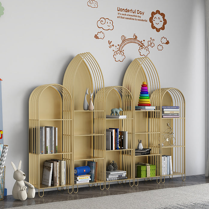 Modern Style Bookshelf Standard Closed Back Bookshelf for Home