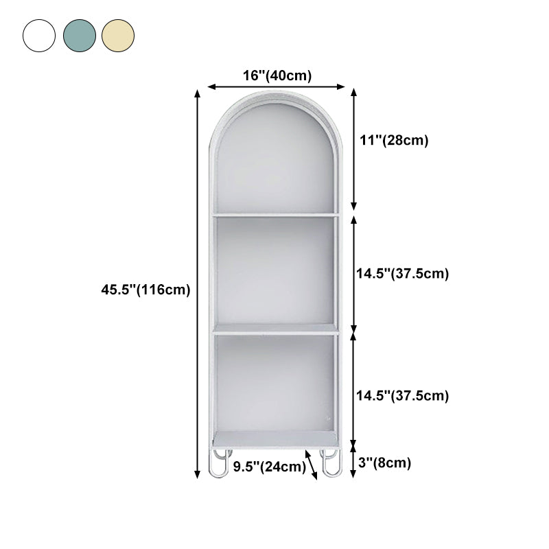 Modern Style Bookshelf Standard Closed Back Bookshelf for Home
