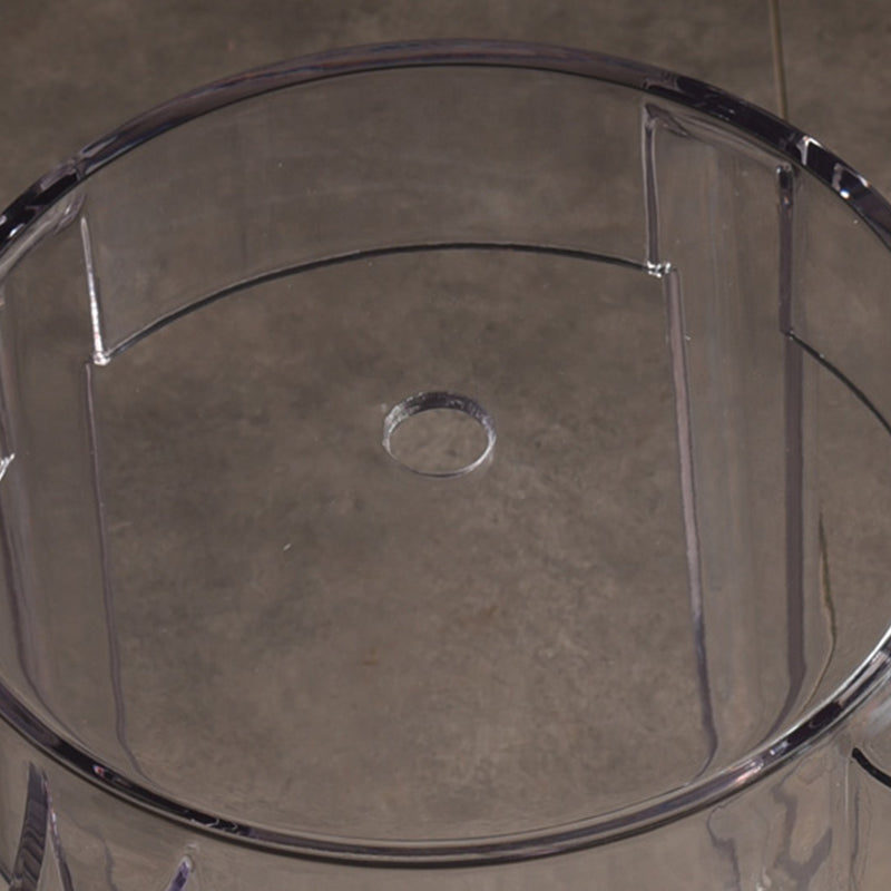 Modern Style Bar-stool Acrylic Round Counter Bar Stool for Kitchen Bar