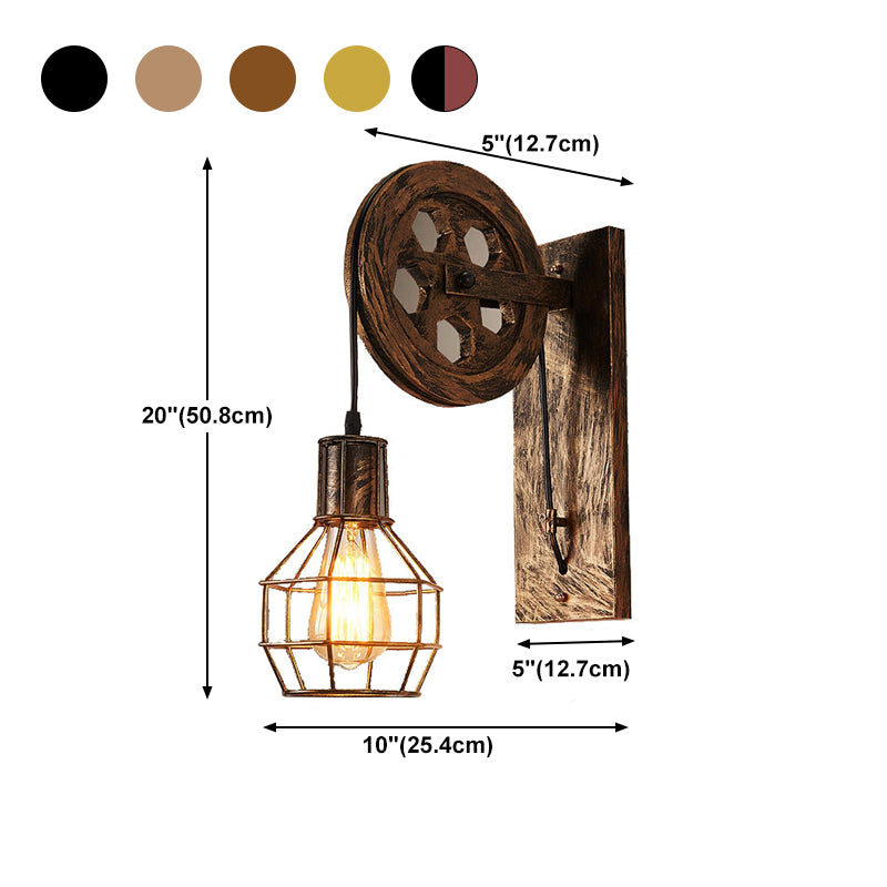 Simplicity Adjustable Metal Wall Lamp Industrial Wall Sconce Lighting Fixture