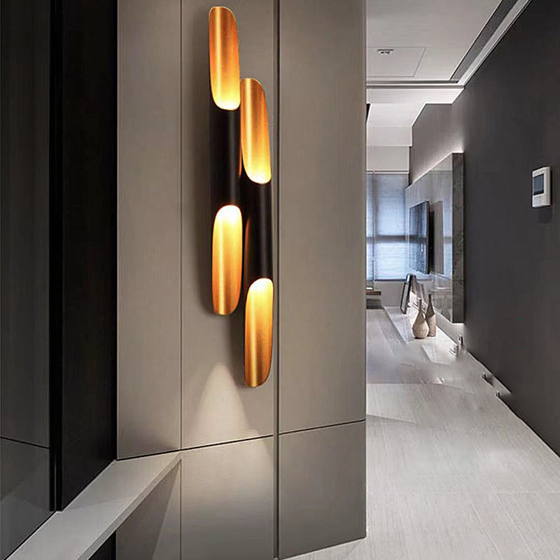 Postmodern Simplicity Metal Wall Lamp Household Wall Sconce Lighting Fixture