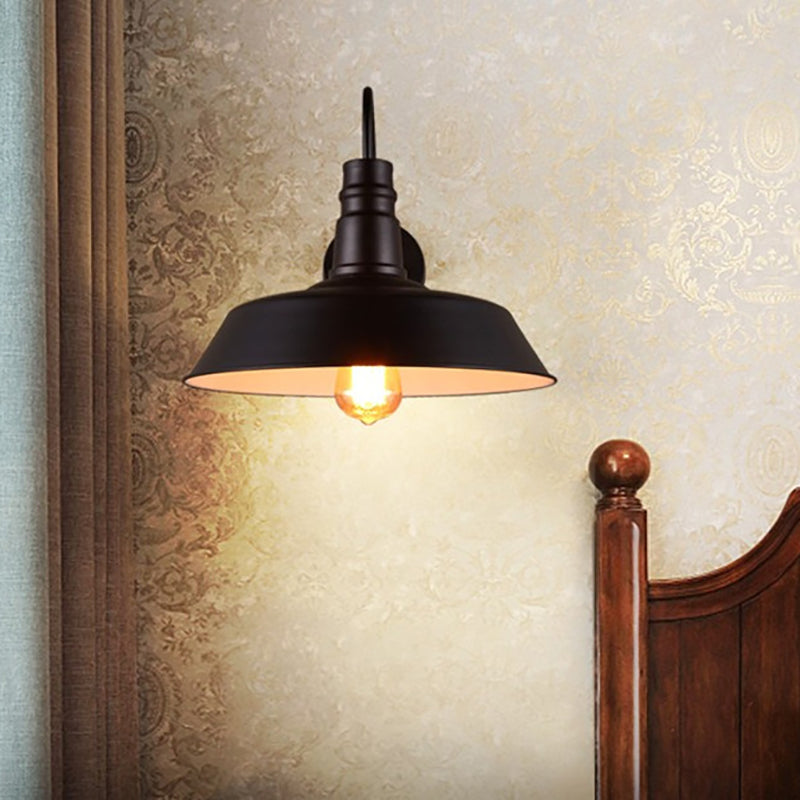 Industrial Metal Wall Lamp Household Wall Sconce Lighting Fixture for Bedroom