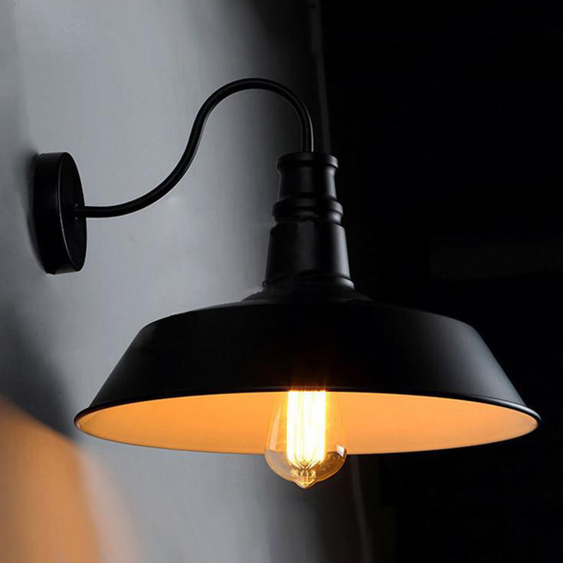 Industrial Metal Wall Lamp Household Wall Sconce Lighting Fixture for Bedroom