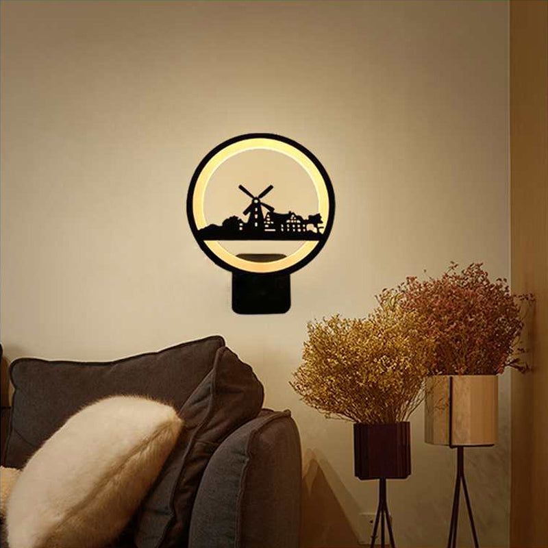 Modern Style Wall Light Fixture Creative Wall Light Sconce for Bedroom