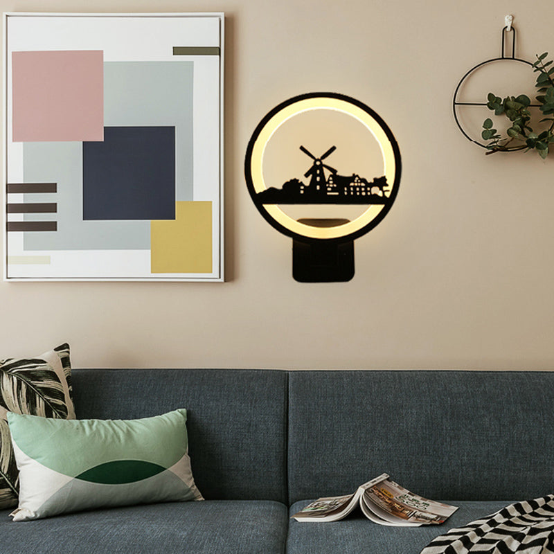 Modern Style Wall Light Fixture Creative Wall Light Sconce for Bedroom