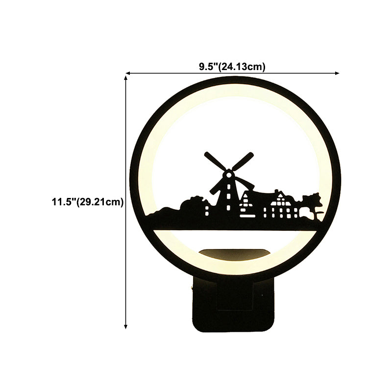 Modern Style Wall Light Fixture Creative Wall Light Sconce for Bedroom