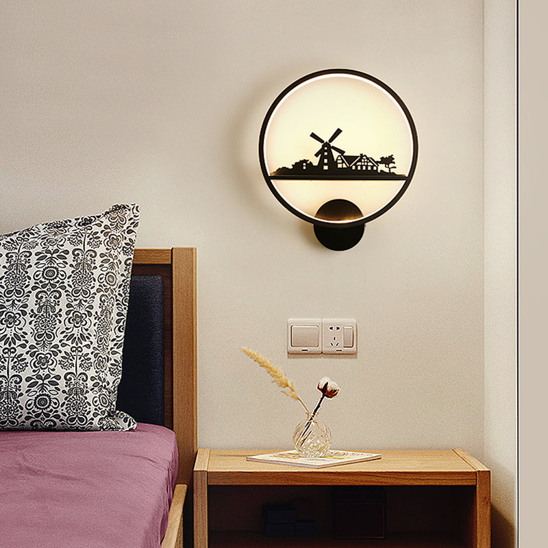 Modern Style Wall Light Fixture Creative LED Wall Light Sconce for Kids' Room