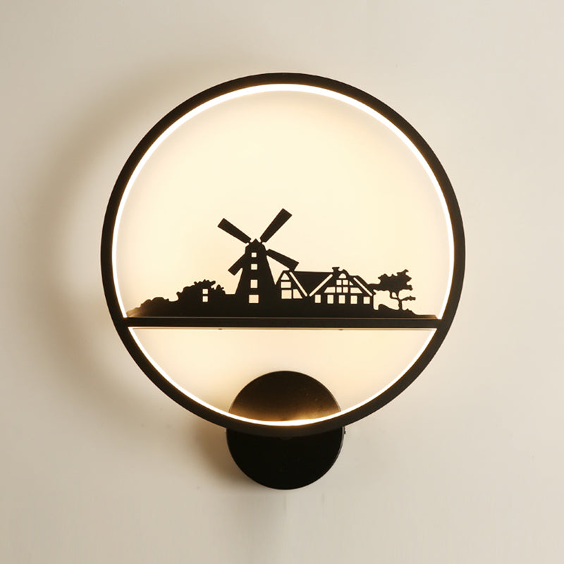 Modern Style Wall Light Fixture Creative LED Wall Light Sconce for Kids' Room