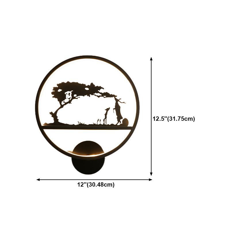 Modern Style Wall Light Fixture Creative LED Wall Light Sconce for Kids' Room