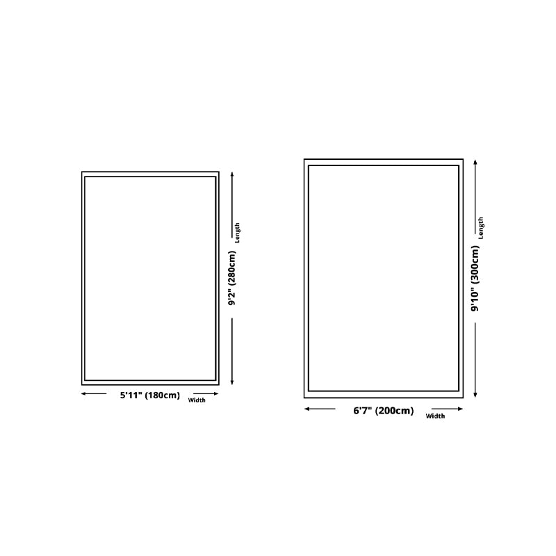 Blue Contemporary Rug Polyester Abstract Print Rug Washable Rug for Drawing Room