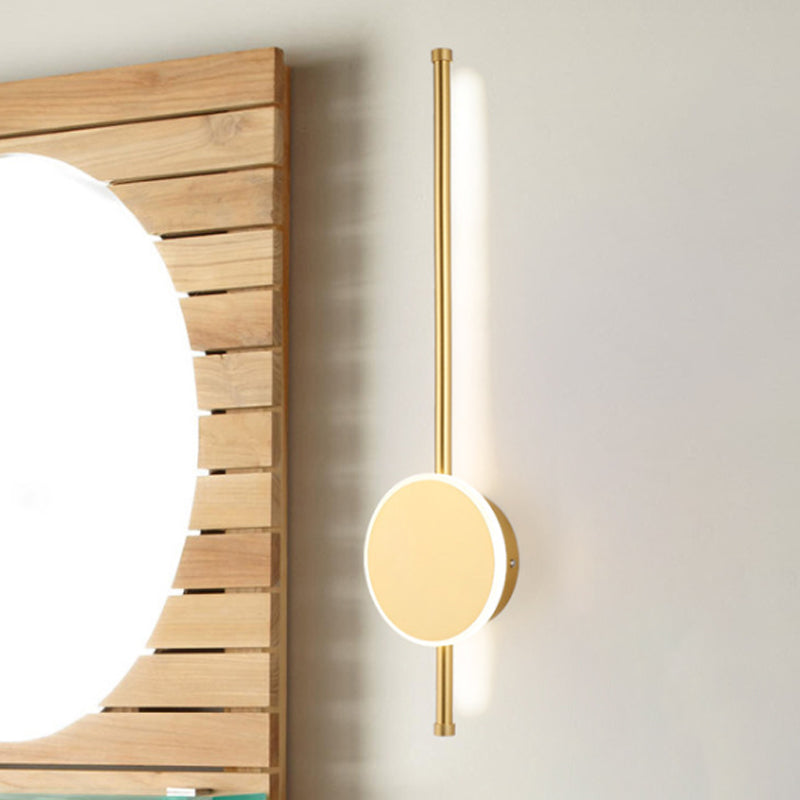 Pole Acrylwandleuchte Schaft