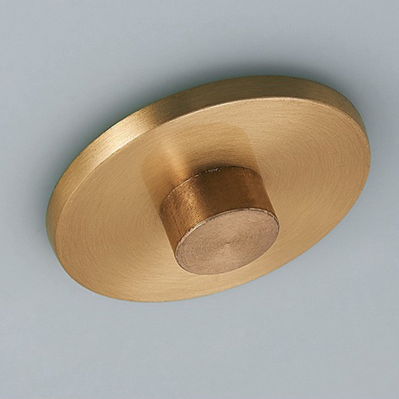 Brass Shaded Flush Mount Ceiling Light Vintage Glass Flush Ceiling Light Fixture