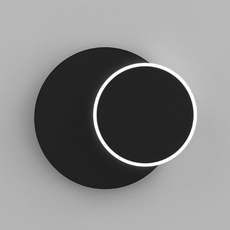 Modern LED Wall Mount Light 1-Light Wall Sconce Light with Acrylic Shade for Bedroom