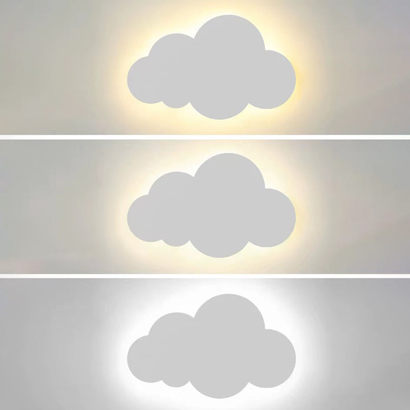 Modern LED Wall Mount Light 1-Light Wall Sconce Light with Acrylic Shade for Bedroom