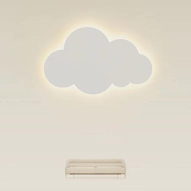 Modern LED Wall Mount Light 1-Light Wall Sconce Light with Acrylic Shade for Bedroom