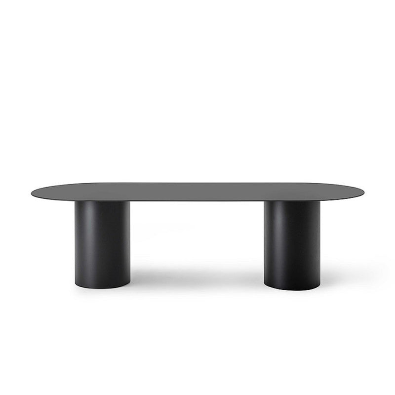 Oval Dining Table Simplicity Style Dinner Table for Home Kitchen Dinner