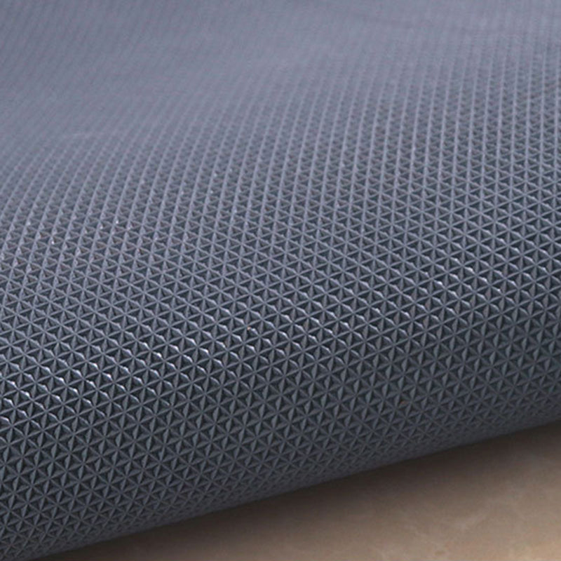 Dark Gray Modern Rug Polyester Linen Indoor Rug Washable Rug for Drawing Room