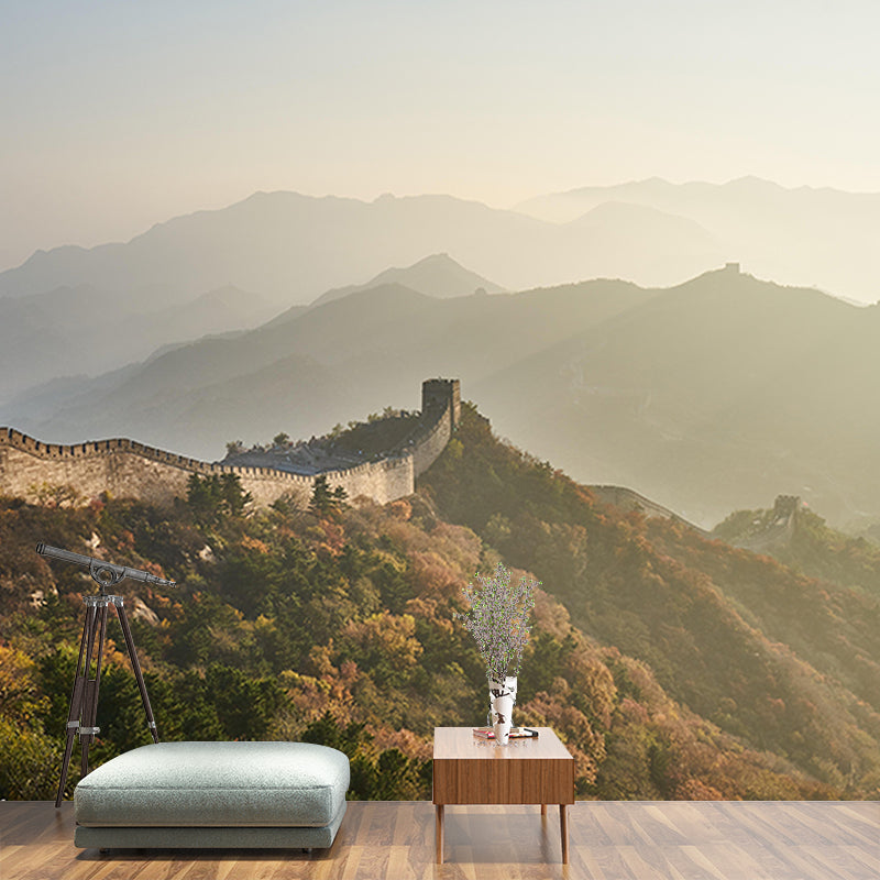 Photography Mildew Resistant Wallpaper Mountain Living Room Wall Mural