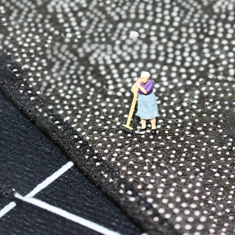 Apricot Color Block Carpet Polyester Casual Carpet Washable Carpet for Living Room