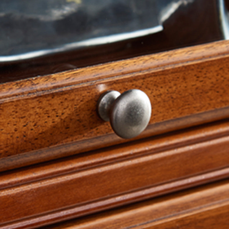 Wooden Standard Bookcase Modern Style Closed Back Vertical Bookshelf With Door