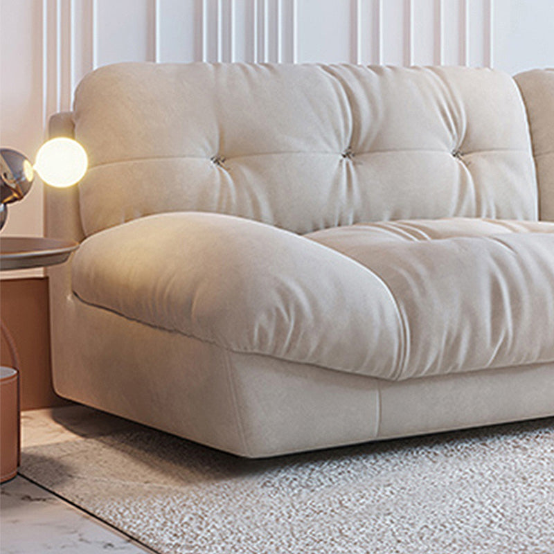 Tufted Standard Sofa 41.33" D x 34.25" H Armless Sofa for Living Room