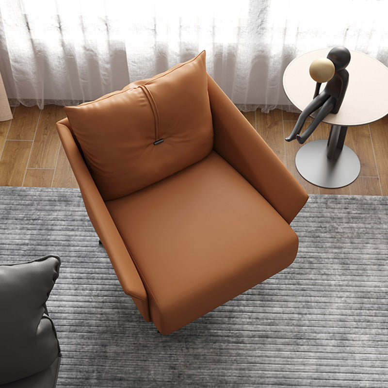 Flared Arm Chair 33.85" L x 29.92"W Swivel Chair for Living Room