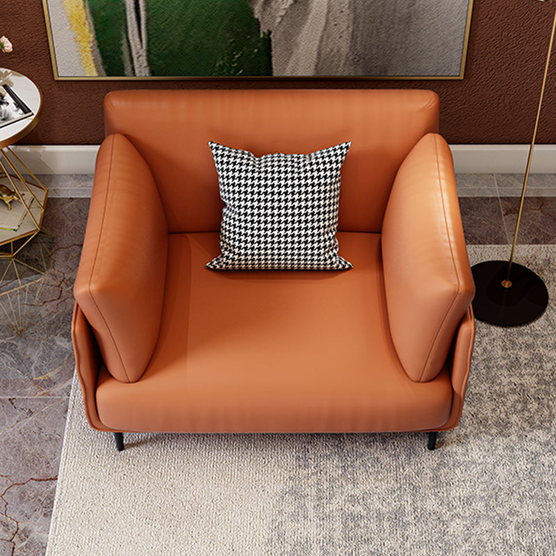 39.37"L x 33.46"W x 33.46"H Contemporary Cushion Back Pillow Top Arms Chair