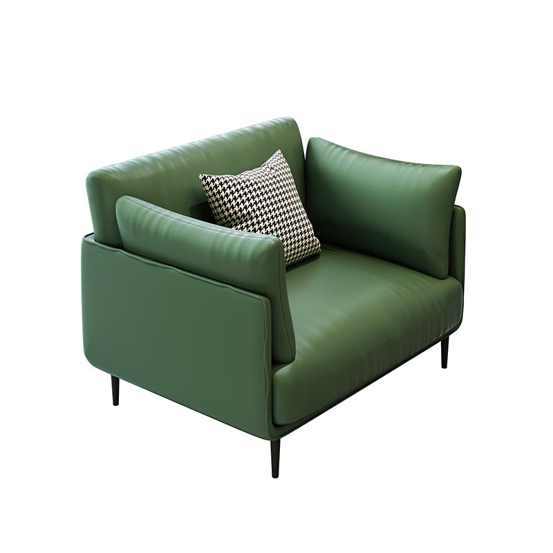 39.37"L x 33.46"W x 33.46"H Contemporary Cushion Back Pillow Top Arms Chair