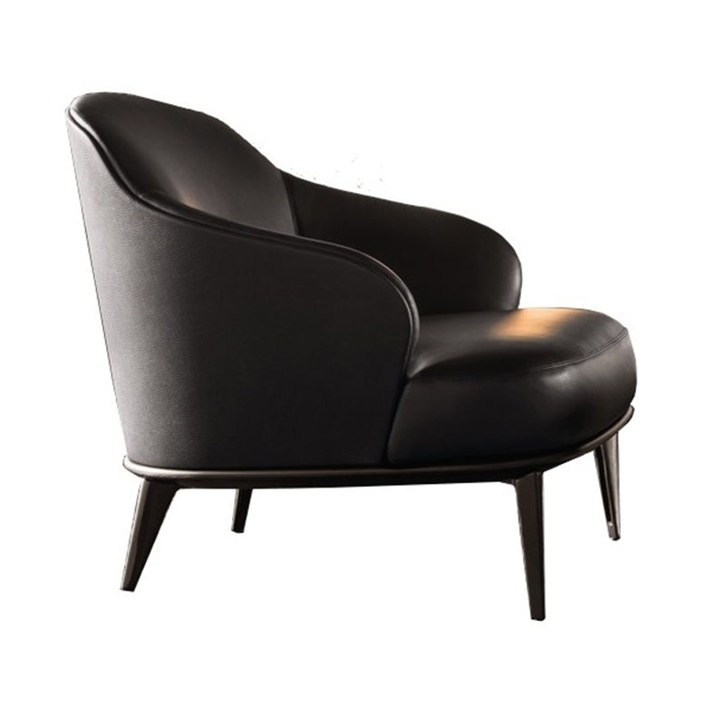 30.71" Wide Solid Wood Frame Wingback Chair with Basic Four Leg for Living Room