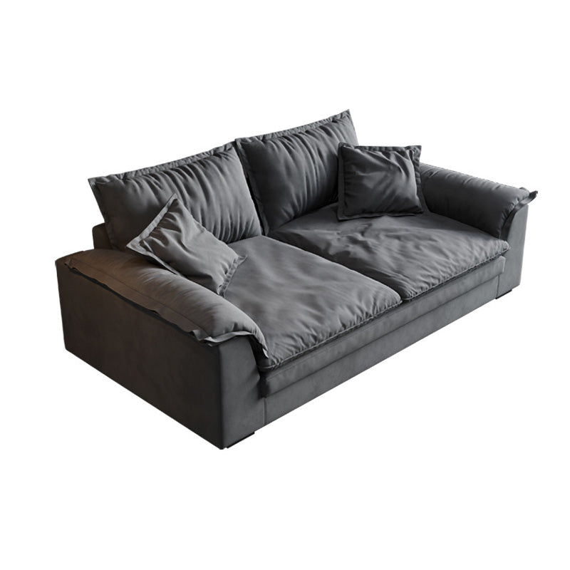 Contemporary Loose Back 33.46" H Sofa Pillow Top Arm Sofa & Chaise