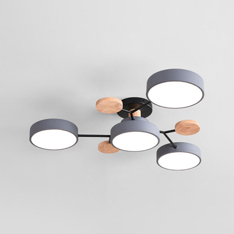 Modern Style Ceiling Light LED Flush Mount Light Fixture for Bedroom