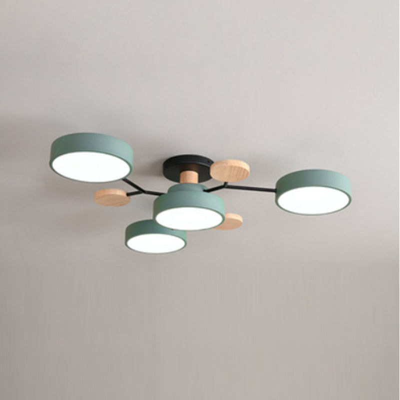 Modern Style Ceiling Light LED Flush Mount Light Fixture for Bedroom