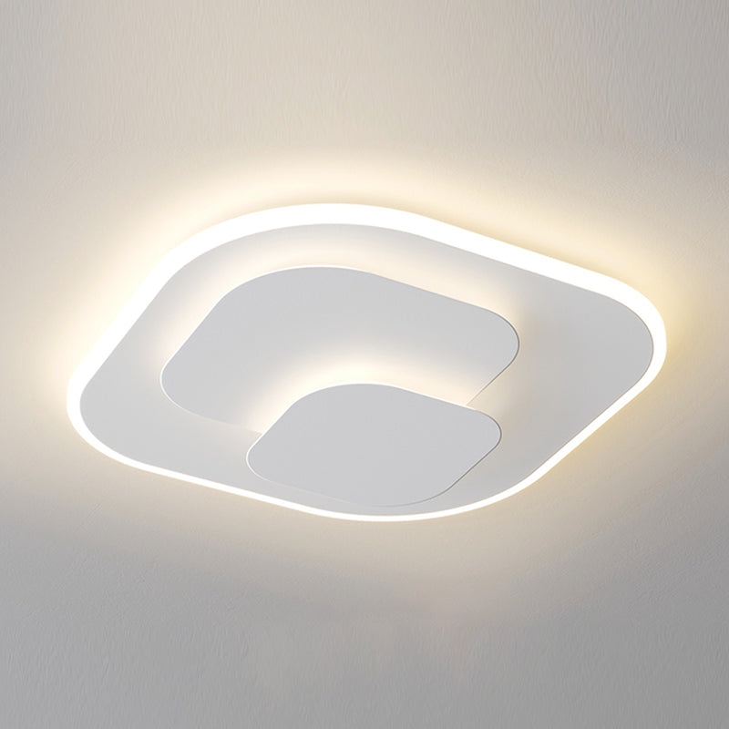 Metal Geometric Shape Flush Mount Light Modern Multi-Lights Flush Mount Ceiling Light