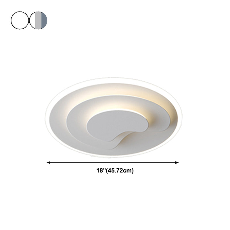 Metal Geometric Shape Flush Mount Light Modern Multi-Lights Flush Mount Ceiling Light