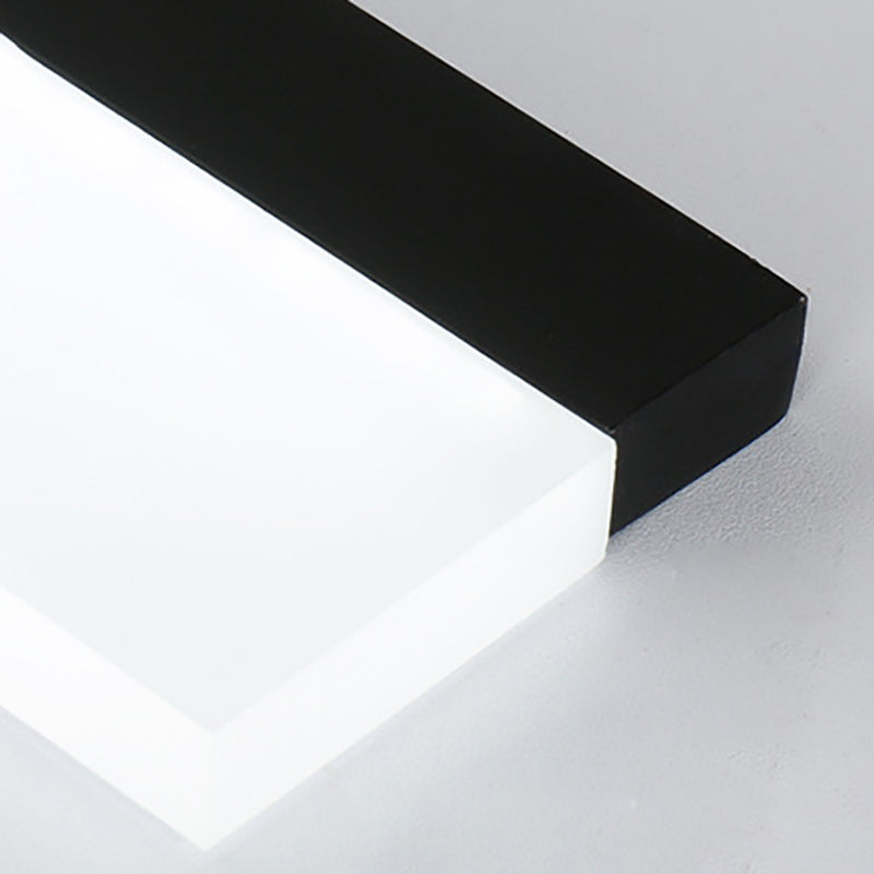 Linear LED Island Lighting Fixture Modern Style Hanging Light for Dining Room