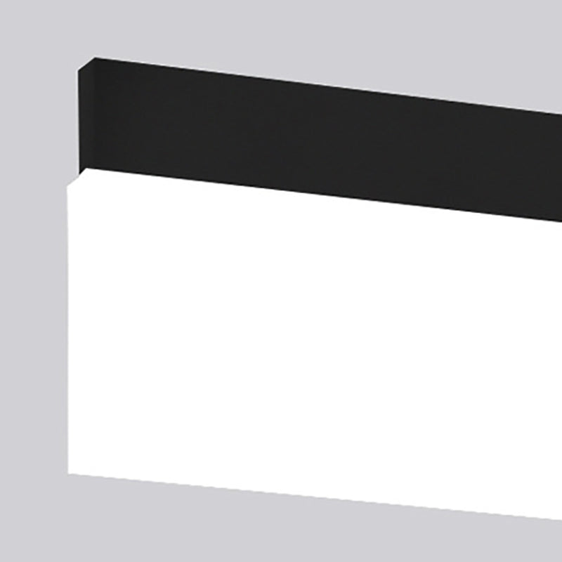 Linear LED Island Lighting Fixture Modern Style Hanging Light for Dining Room