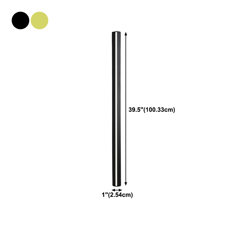 Linear Shape Metal Wall Light Modern Style 1 Light Wall Sconce Light